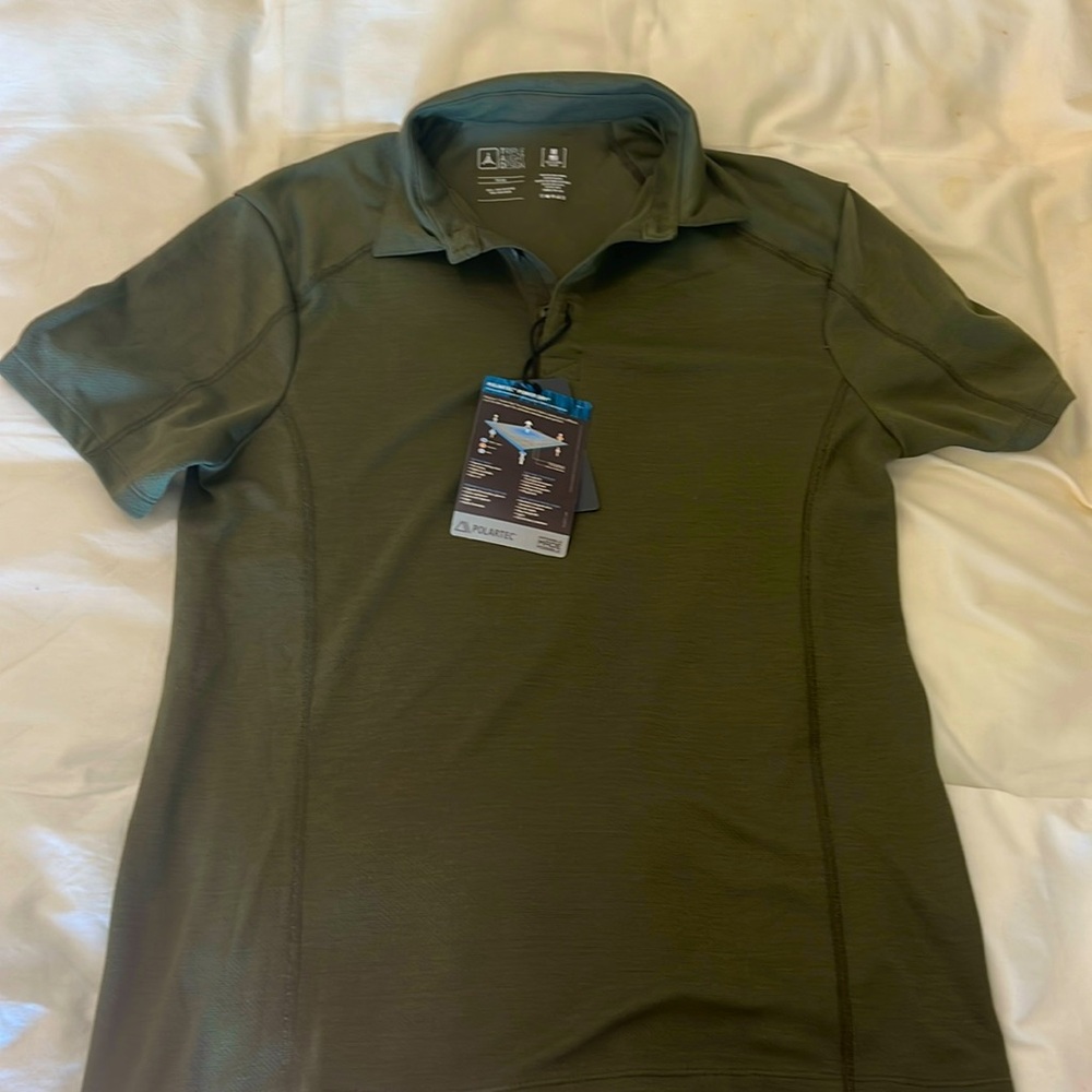 Triple aught design men’s caliber polo medium